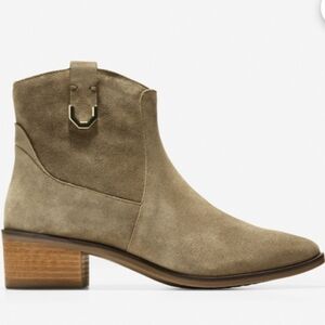 NEW COLE HAAN Maci Bootie Dark Green